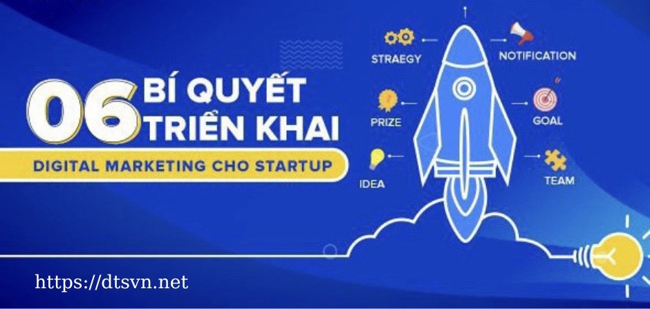 6 BÍ QUYẾT TRIỂN KHAI DIGITAL MARKETING CHO STARTUP