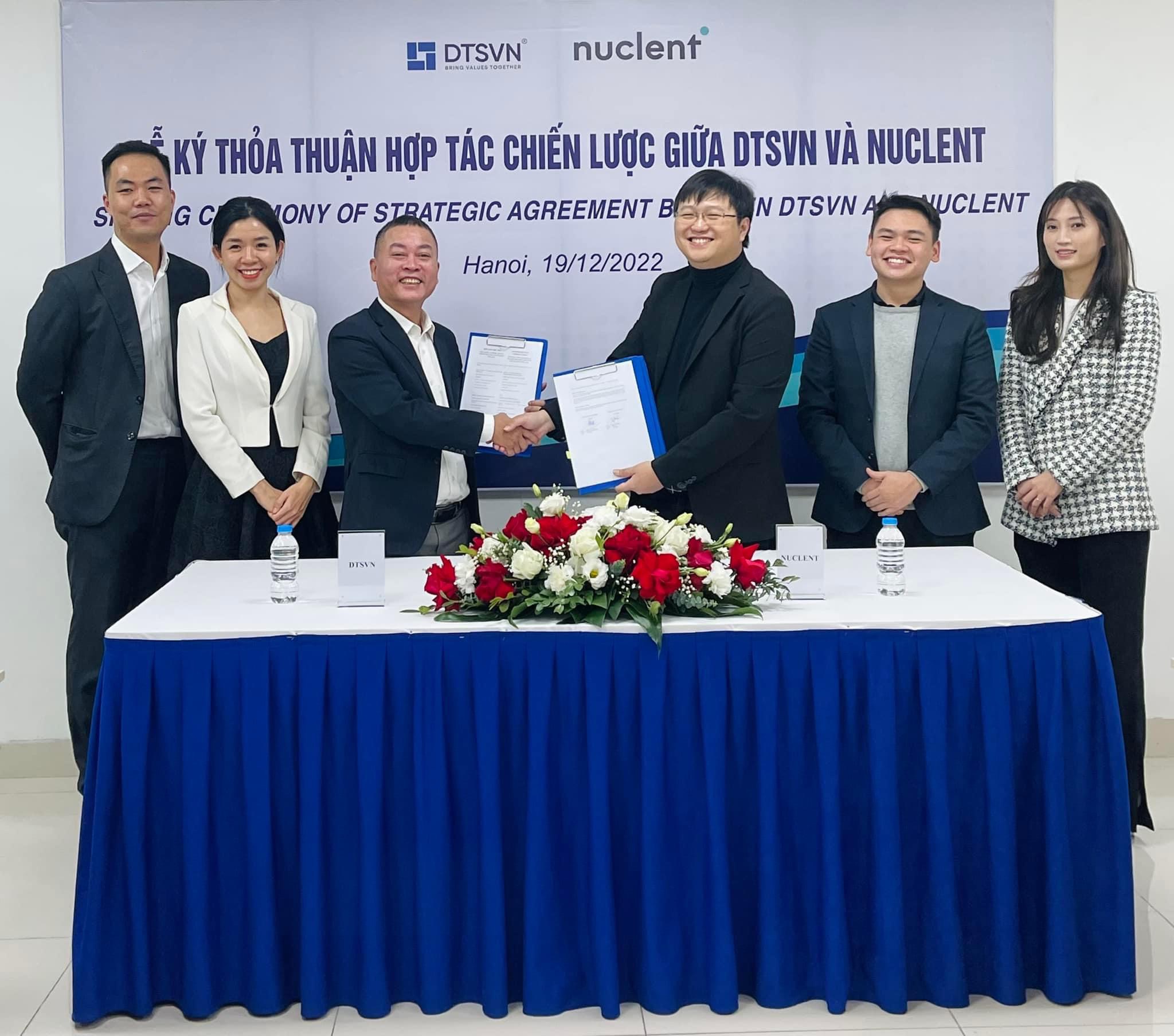 LỄ KÝ KẾT HỢP TÁC GIỮA DTSVN & NUCLENT  